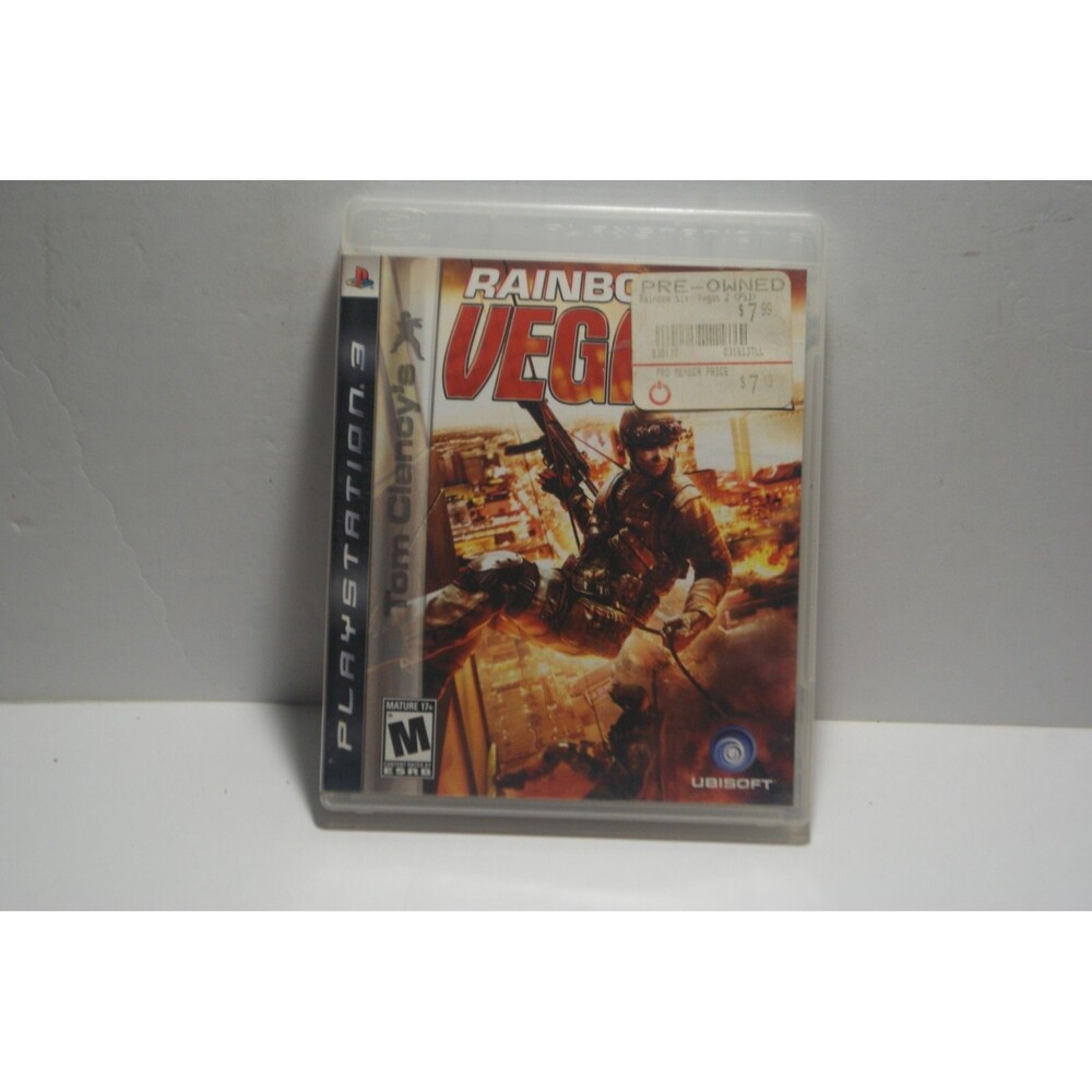 Rainbow Six Vegas2 Ps3 2008 Action Shooter Tom Clancy's